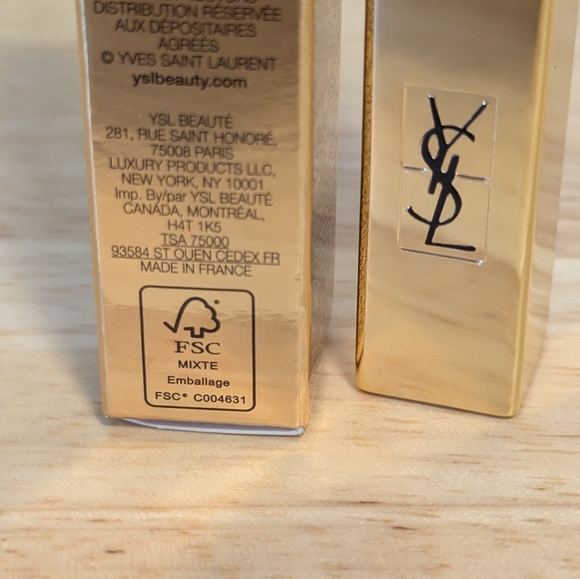 Yves Saint Laurent The Slim Leather Matte Lipstick, #30 NUDE, NIB 2.2g - Picture 3 of 4